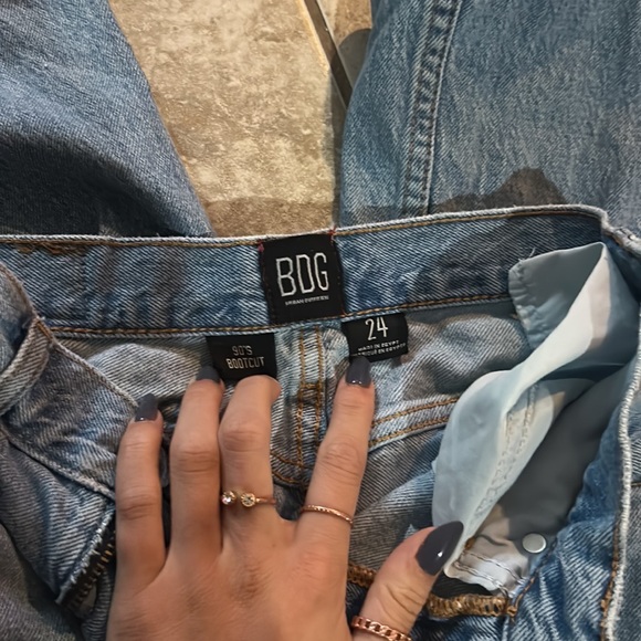 Urban Outfitters size 24 bootcut jeans - Picture 2 of 4